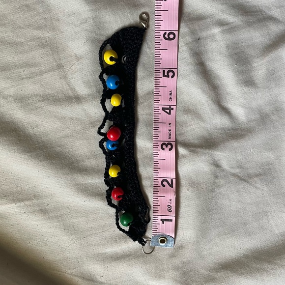 Handmade Crochet, Beaded Bracelet - Picture 2 of 3